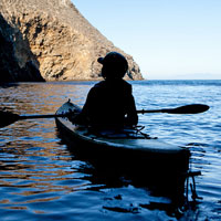 Channel Islands Kayaker
