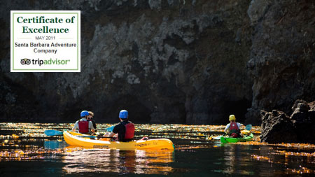 channel islands kayaking tour