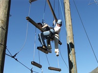ropes course challenge