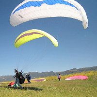 paragliding_gallery_launch Santa Barbara Paragliding