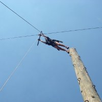 high ropes team building
