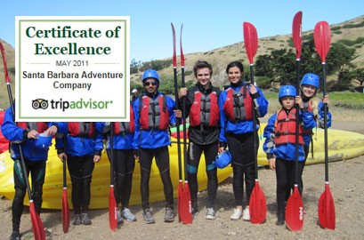 Pin It Santa Barbara Adventure Company received  TripAdvisor’s Certificate of Excellence, which honors top-rated lodging businesses, restaurants and attractions, as reviewed by travelers on the world’s largest travel site. To qualify, these businesses must maintain an average rating of four or higher out of a possible five, as reviewed by travelers on TripAdvisor. Additional criteria [...]