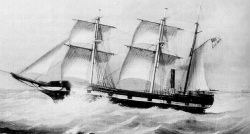 USS Edith 1849