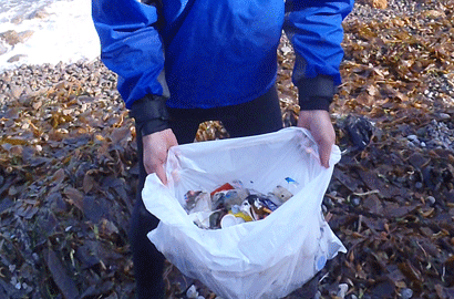 trash pick up - Channel Islands