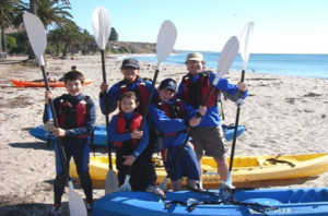Refugio State Beach Kayakers