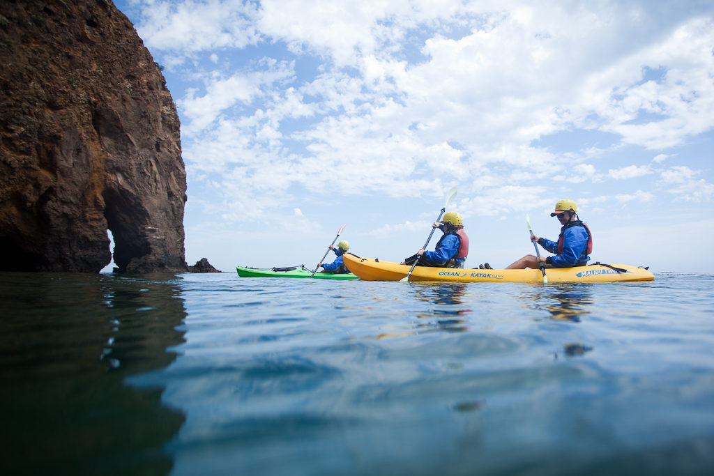 Channel Islands National Park kayaking