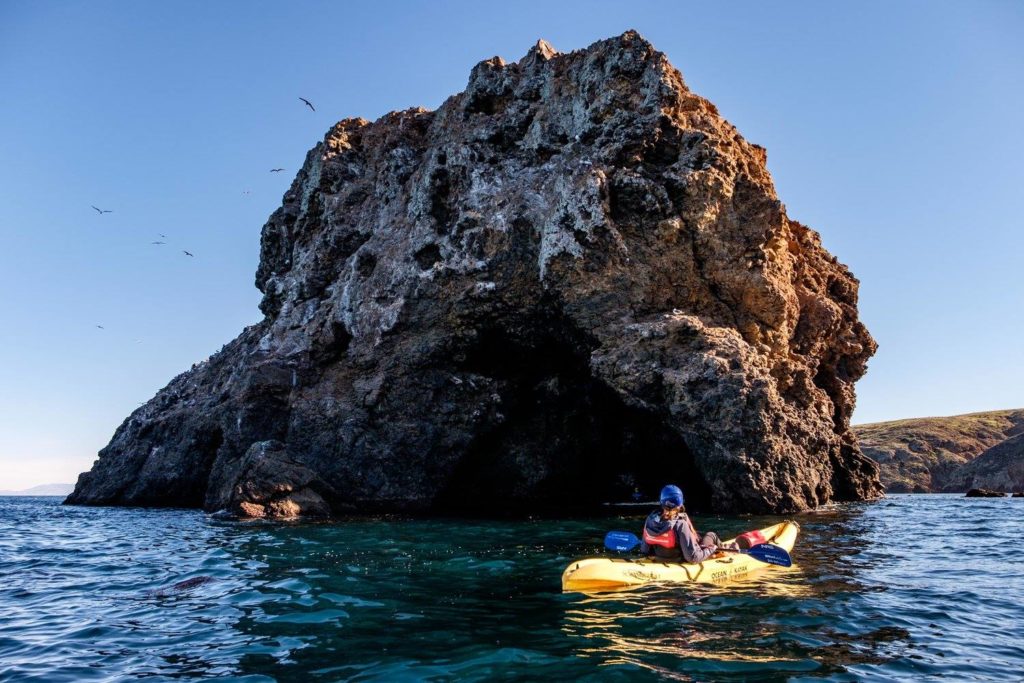 Channel Islands Sea Cave Kayaking