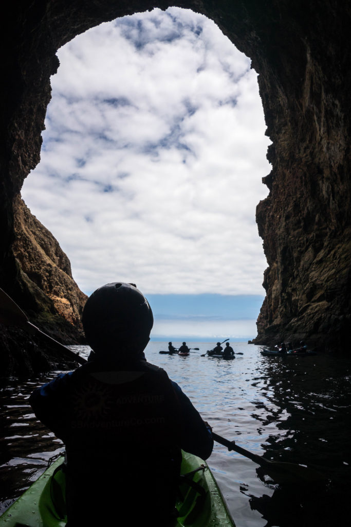 Summer Channel Islands kayaking Tours