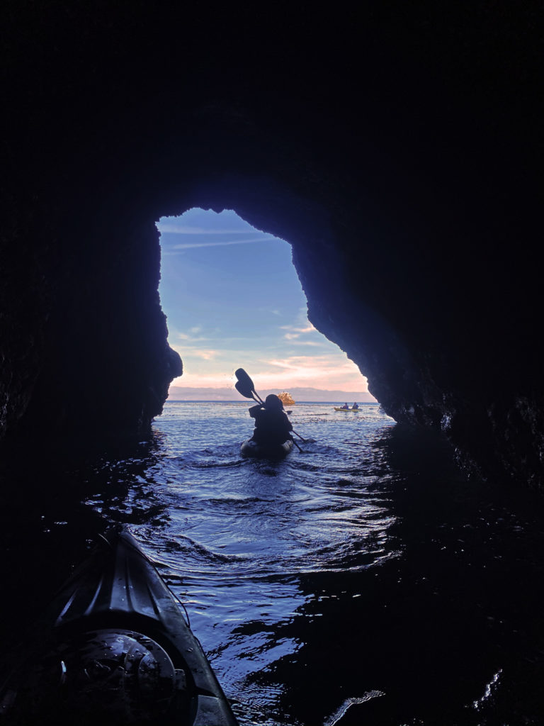 Sea Cave Kayaking santa barbara