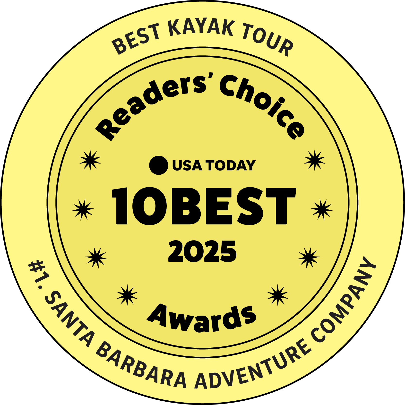 USA Today Readers' Choice 10Best 2025 Awards - Best Kayak Tour - #1. Santa Barbara Adventure Company